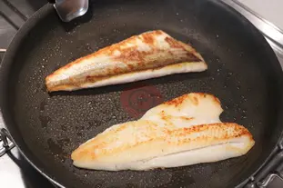 coté peau et chair grillé