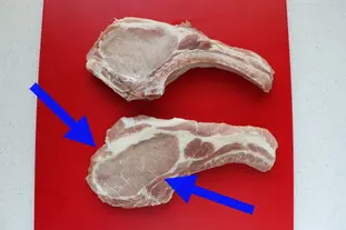 cotelette noix et entourage