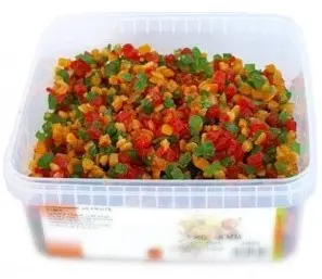 pseudo fruits confits en cubes