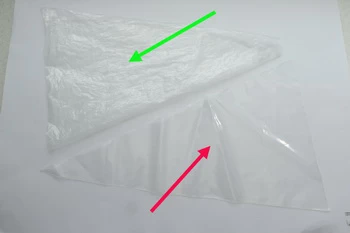 Il ne faut pas jeter les poches à douilles jetables