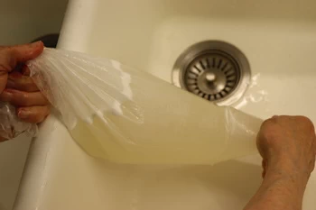 lavage poche étape 2