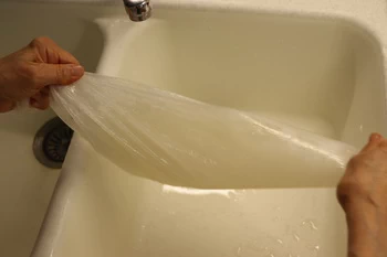 lavage poche étape 3