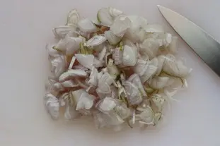 Duxelles de champignons : Étape 2