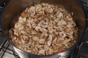 Duxelles de champignons : Étape 5