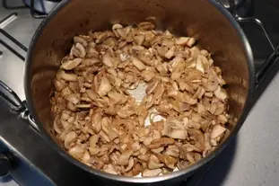 Duxelles de champignons : Étape 6