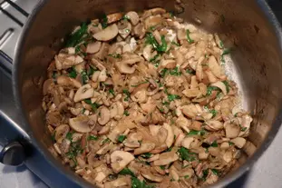 Duxelles de champignons : Étape 7