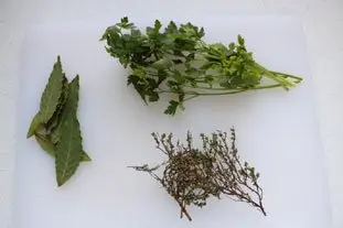 Bouquet garni : Étape 1
