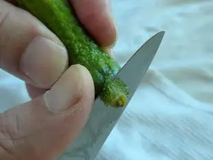 Cornichons au vinaigre : Étape 4