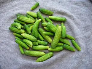 Cornichons au vinaigre : Étape 5