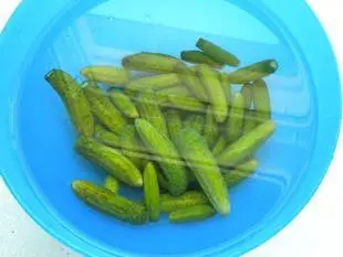 Cornichons au vinaigre : Étape 8