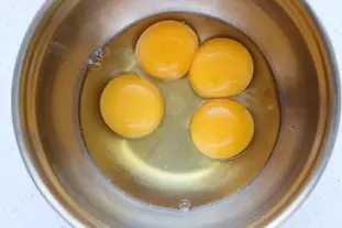 Appareil à quiche : Étape 1