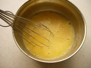 Oeufs brouillés : Étape 1