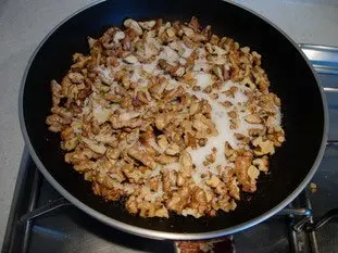 Noix caramélisées : Étape 3