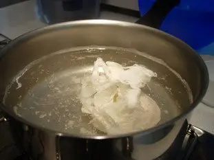 Oeufs pochés : Étape 6