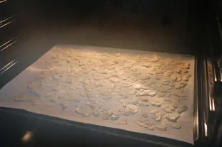 Amandes effilées grillées : Étape 3