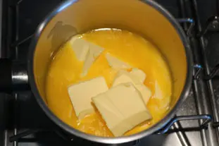 Beurre clarifié : Étape 1