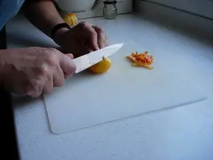 Croustillant d'agrumes : Étape 1