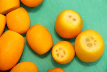 Compotée de kumquats : Étape 1