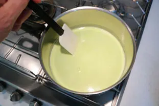 Crème pâtissière au citron vert : Étape 10