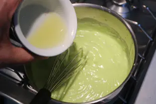 Crème pâtissière au citron vert : Étape 12