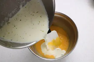 Crème pâtissière au citron vert : Étape 6
