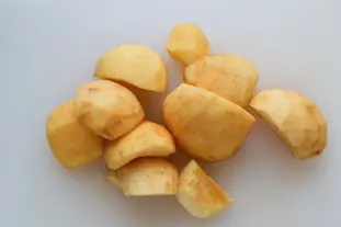 Compote de coings : Étape 2