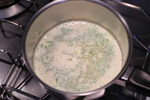 Crémeux au citron vert : Étape 2