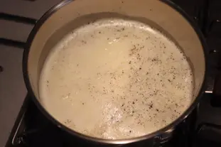 Appareil à flan : Étape 1