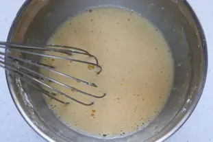 Appareil à flan : Étape 3