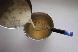 Appareil à flan : Étape 4