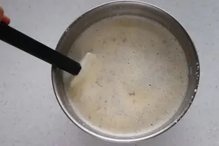 Appareil à flan : Étape 5