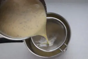 Appareil à flan : Étape 6