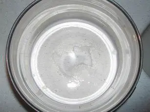 Crème chantilly : Étape 1