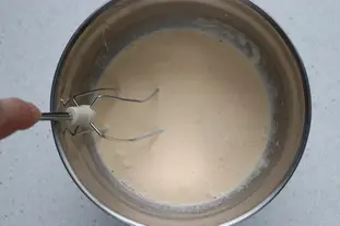 Crème chantilly à la clémentine : Étape 2