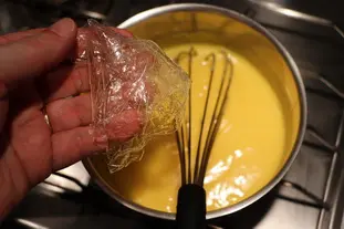 Crème diplomate à la clémentine : Étape 2