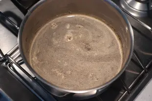 Crème anglaise au café : Étape 2