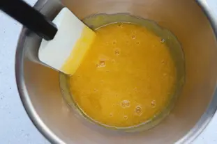 Crème anglaise au café : Étape 3