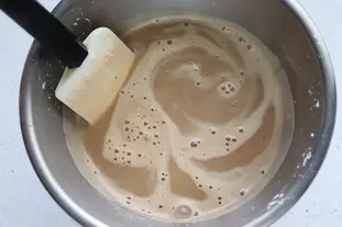 Crème anglaise au café : Étape 6