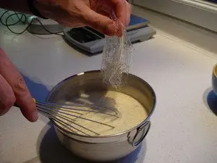 Panna cotta : Étape 4