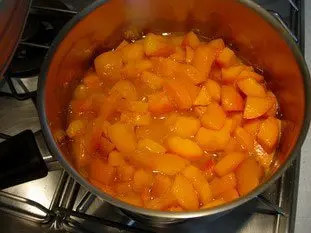Compote d'abricots : Étape 3