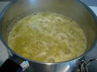 Compote de rhubarbe : Étape 3