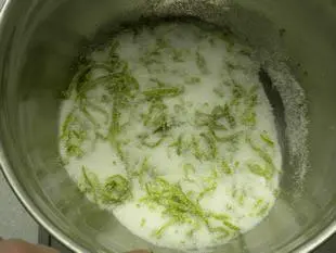 Lemon curd : Étape 1