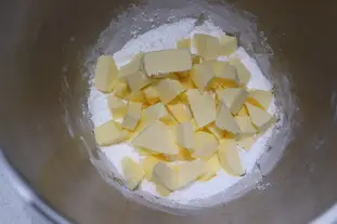 Crème d'amandes : Étape 2