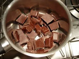 Mousse au chocolat : Étape 1