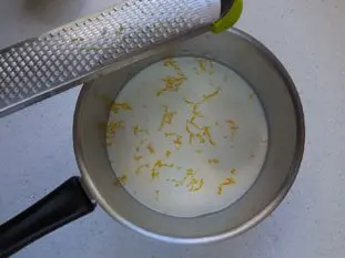 Crème pâtissière au citron : Étape 2