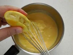 Crème pâtissière au citron : Étape 7
