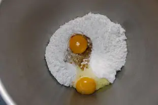 Crème de noisette : Étape 1