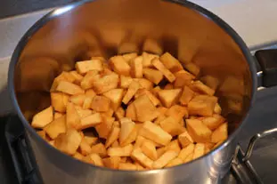 Compote coings-pommes : Étape 3