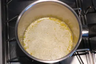 Biscuit aux amandes : Étape 1