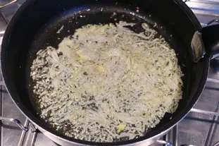 Fondue de poireaux : Étape 3